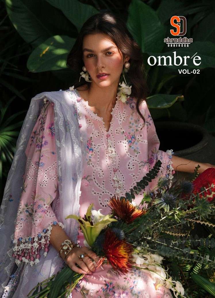 OMBRE lawn collection vol-2 By Shraddha